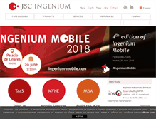 Tablet Screenshot of jscingenium.com